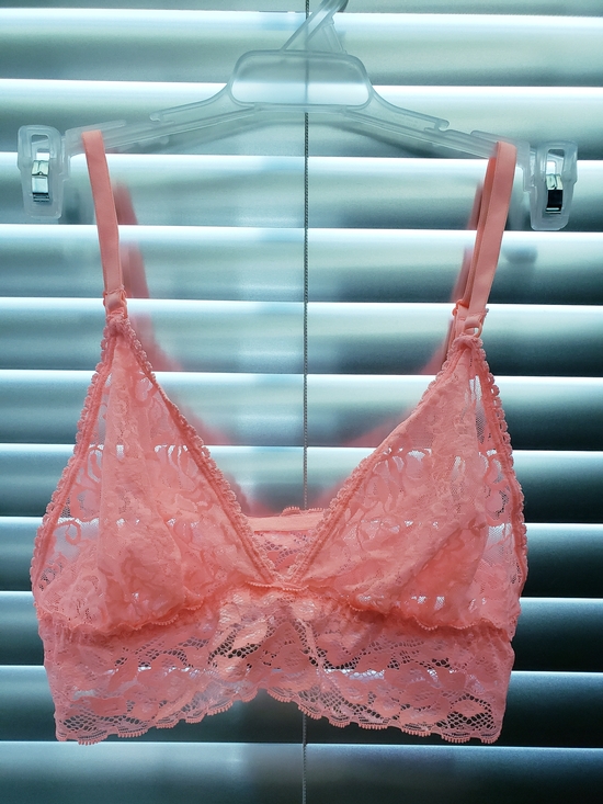 PINK Victoria's Secret Other - Lace Bralette - Coral Pink